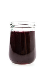 Jam Jar isolated on white background