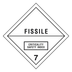 Obraz premium Hazardous materials sign