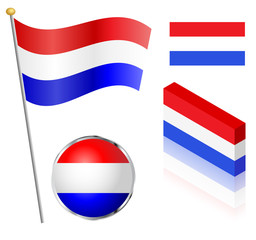 Netherlands Flag Set