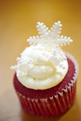 Christmas cupcake