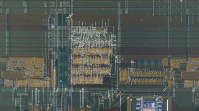 Electronic circuit of printhead of an inkjet printer
