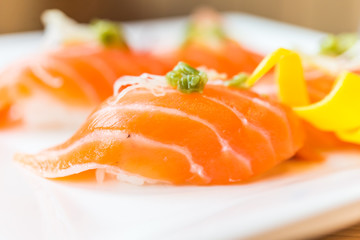 Salmon sushi