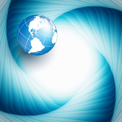 vector background with wavy lines