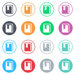 Vector flat iButtons
