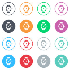 Vector flat iButtons