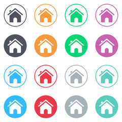 Vector flat iButtons