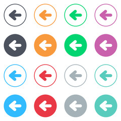 Vector flat iButtons