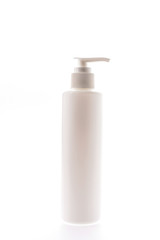 Pump bottle isolated on white