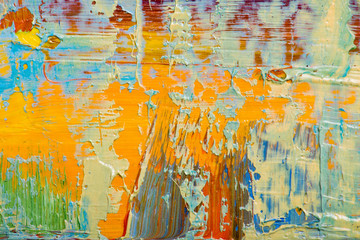 Abstract art background. Hand-painted background