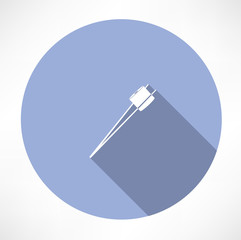 roll with chopsticks icon