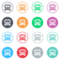 Vector flat iButtons