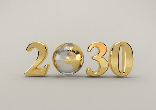 2030 in gold