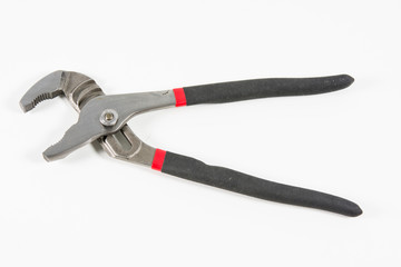 Closeup pliers isolate