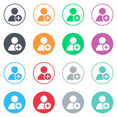 Vector flat iButtons