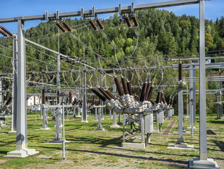 Fototapeta premium Umspannwerk