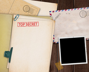 Top secret folder.