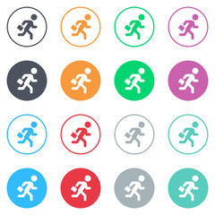 Vector flat iButtons