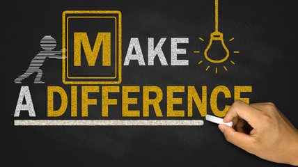 make a difference on blackboard