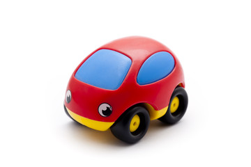 Obraz na płótnie Canvas red toy car