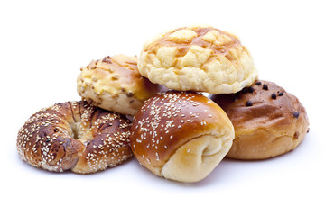 assortment of bread