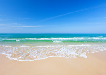 beach and tropical sea