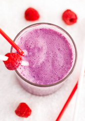 Fresh healthy  berry smoothie