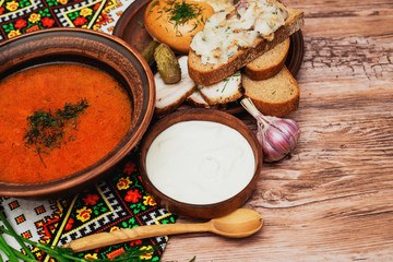 national ukrainian borscht