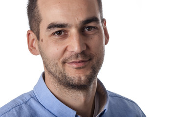 Obraz premium close up male portrait