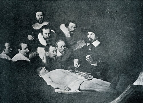 The Anatomy Lesson of Dr. Nicolaes Tulp (Rembrandt, 1632)