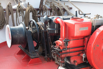 Ankerwinde Segelschiff