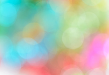 Abstract lights bokeh background