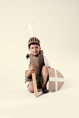 medieval knight child