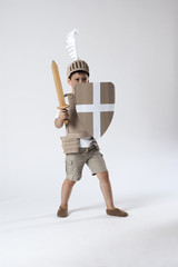 medieval knight child