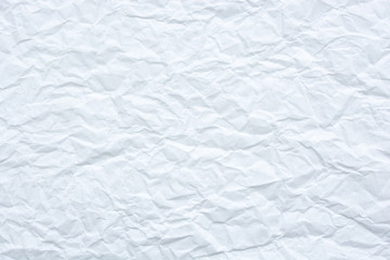 crumpled white paper texture background