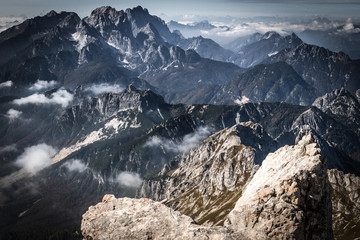 Bergpanorama Karawanken