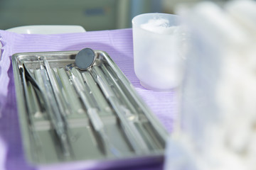 Dental clinic. Medical equipment. Cabinet