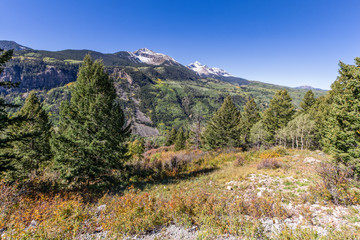 Mountain Landscape in Autumn