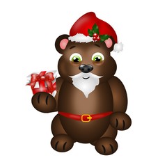 Santa Bear Christmas