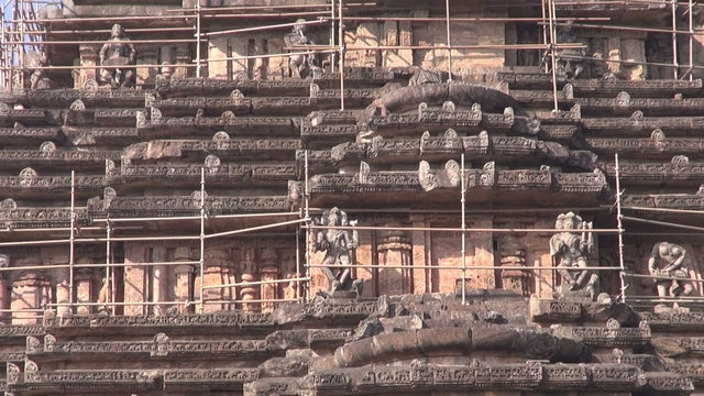 world heritage Konark sun temple, India