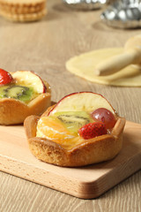 dessert torta di frutta