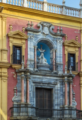 Obraz premium Episcopal Palace, Malaga, Spain
