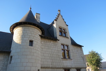 Fototapeta na wymiar Maine-et-Loire - Saumur - Demeure médiévale15e siècle