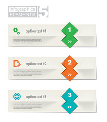 Set of infographics elements