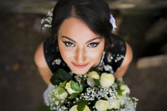 Happy Bride Portrait