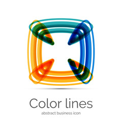 Symmetric abstract geometric shape