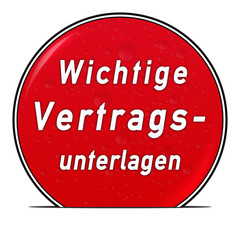 bg15 ButtonGrafik UmschlagButton ub5 - Vertragsun. rot g2557