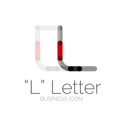 Minimal font or letter logo design