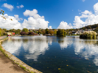 Obraz premium Helston Boating Lake