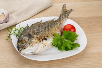 Grilled dorado
