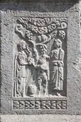 ancient stone relief
